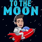 the moon, the people, into space, space boy, raumfahrt