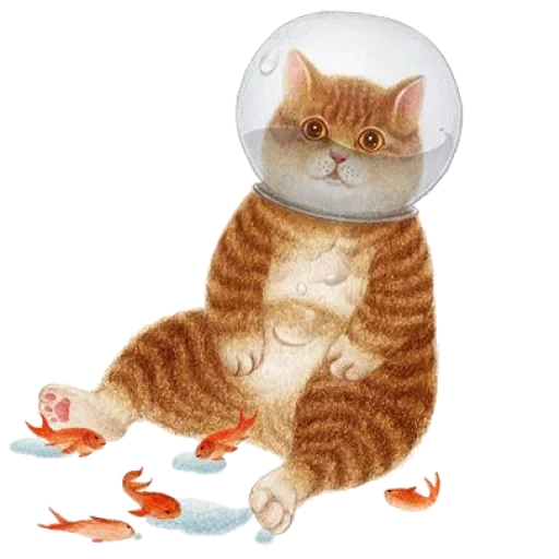seni kucing, ilustrasi kucing, ilustrasi anjing laut, niang songji cat, ilustrasi kucing