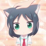 anime neko, die tage von nyanko, der tag der anime-katze, anime cat day, yuko's anime cat day