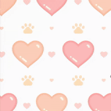 pink hearts, pink hearts, gently pink heart, the background is pink, pink gold hearts