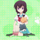 anime, die tage von nyanko, anime charaktere, yuko's anime cat day, sadistischer gemischter anime