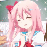 anime cute, die tage von nyanko, anime girl, pink anime