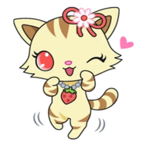 sango, die katze, the jewelpet, sanlio schmuck