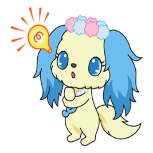 gioiello, jvevellpa sapphire, gioiello granatico, jewelpet sapphire, animali preziosi di bambini