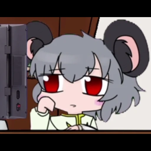 чиби, аниме, nyn姉貴, чиби аниме, nazrin touhou cookie