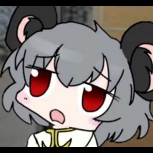 anime, nyn, chibi anime, anime nyn, cookie nazrin touhou