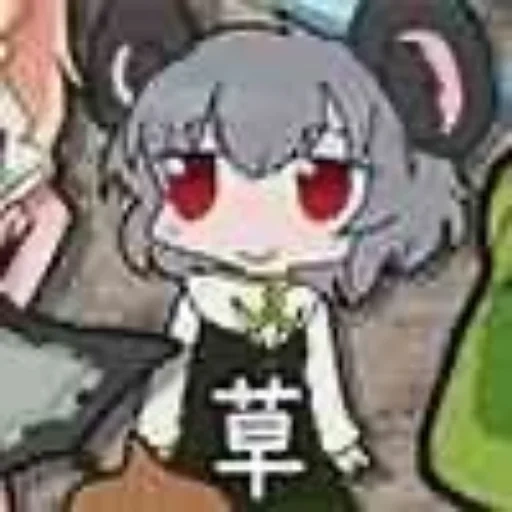 аниме, nyn姉貴, чиби аниме, аниме nyn姉貴, nazrin touhou