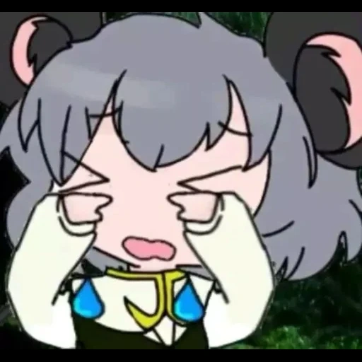 anime, beberapa anime, anime chibi, anime nyn 姉貴, nazrin touhou cookie