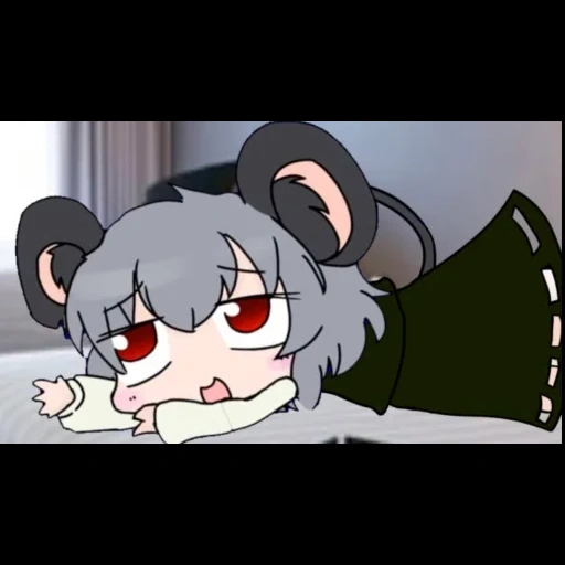 anime, nyn 姉貴, proteger, anime nyn 姉貴, nazrin touhou cookie