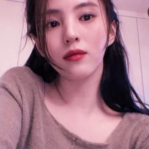 asiatique, jeune femme, les coréens sont beaux, actrices coréennes, han so hee instagram selca