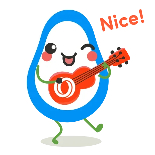 guitar, pictogram, vector guitar, guitar illustration, penguin guitar is of good quality