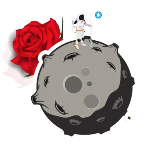 asteroide, patrón de luna, asteroide b-612, luna de dibujos animados, vector de cráter lunar