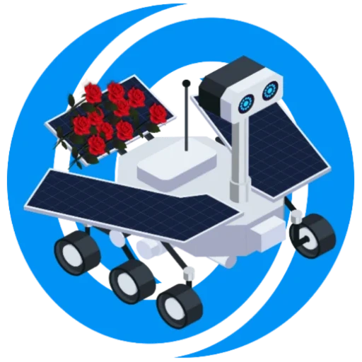 lunar rover, icono de rover, diseñador de robots, vehículo lunar tripulado, sistema de robot móvil