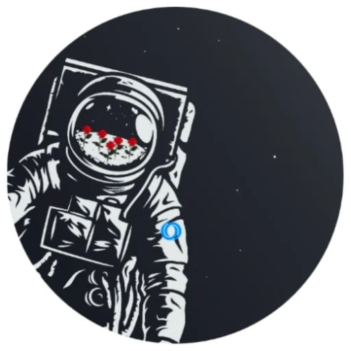 die astronauten, die kunst der astronauten, das astronauten-logo, das astronautenmuster, illustrationen für astronauten