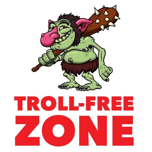 the troll, das muster des trolls, der böse troll, der schreckliche troll, der giftige troll