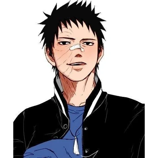 anime, naruto, obotov toby, obito uchiha, personaggi anime