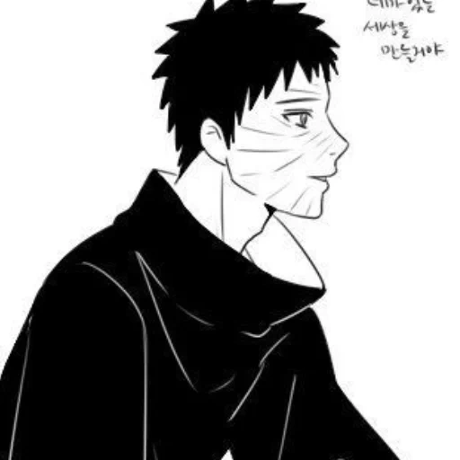 gaara manga, obit de uchiha, obito naruto, obito uchiha, obito uchiha manga