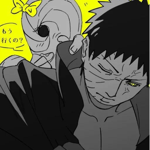 obit of uchiha, obito naruto, obito uchiha, zetsu is offended by a spike, naruto manga obito deidara