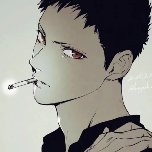 zombimen, les gars de l'anime, cage akaashi, anime le gars fume, zombieman onepunchman