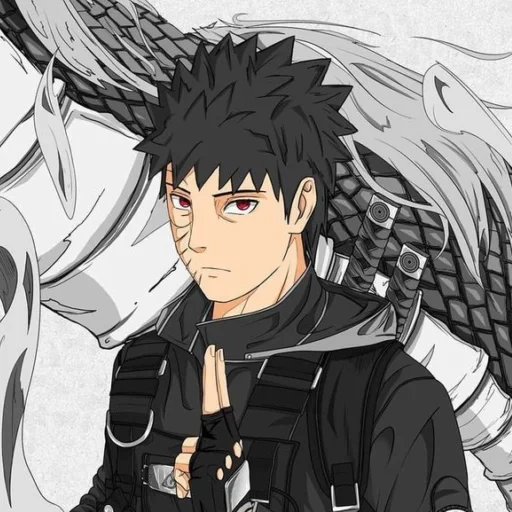 anime, naruto, uchiha, obito uchiha, personnages d'anime