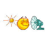 smileye heat, smiley is stroking, the emoticons are large, animated emoticons, the brib bitteries are animated