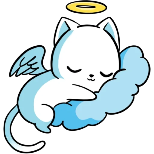 cat, cloud, hood knight cat, cute animals, rainbow cat