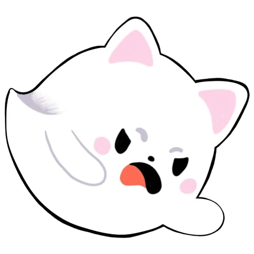 gato, kawaii, lindo gato, gatos kawaii, hocón rosa del gato