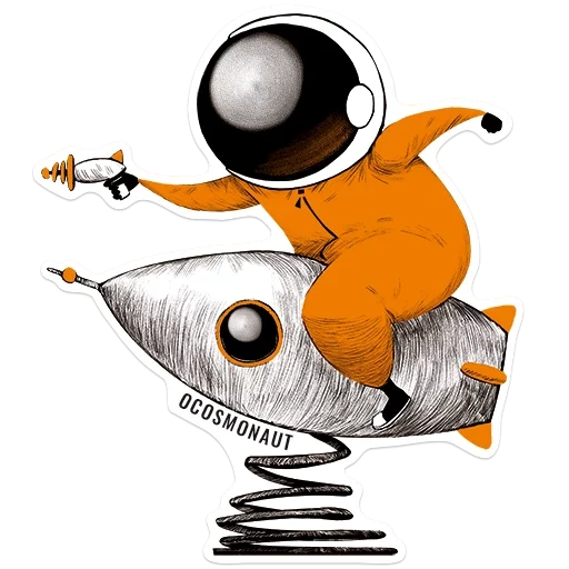 astronaut, astronot melayang, pemimpi kosmik