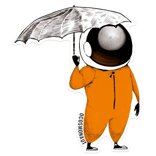 der männliche, astronaut, unbekannter künstler, stick kosmonaut