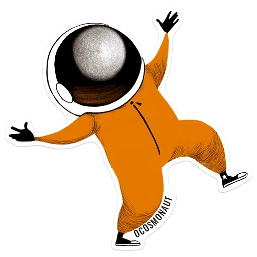 astronauta, cosmonaut con una pelota, el astronauta está bailando, cosmonautas, astronauta bailando
