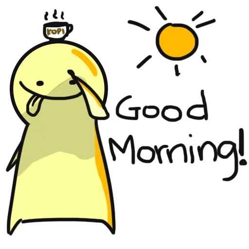 утро, доброе утро, с добрым утром, доброе утро кавай, good morning детей