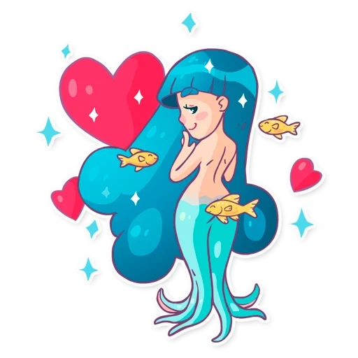 princess, the little mermaid, mermaid cartoon, princess octopus