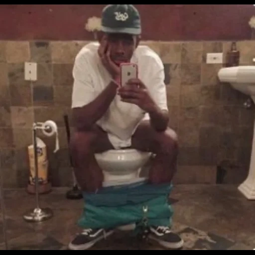 lil wayne, tyler the creator old, african american toilet, tyler the creator meme, taylor kritor toilet