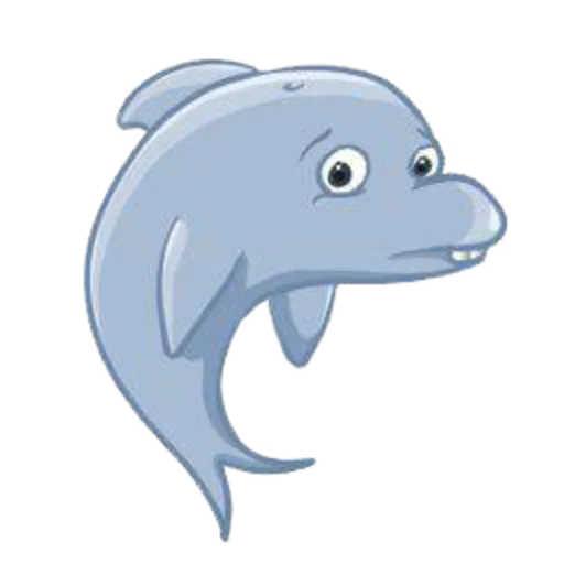dauphin, dolphin clipart, dauphin bleu, dolphin drawing, dessin animé de dauphin