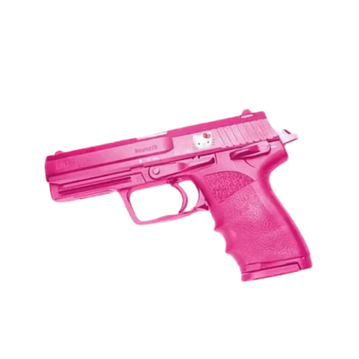 hello kitty, pistolet tt rose, le pistolet à eau est rose, le pistolet à eau est rose, pistolet rose kitty