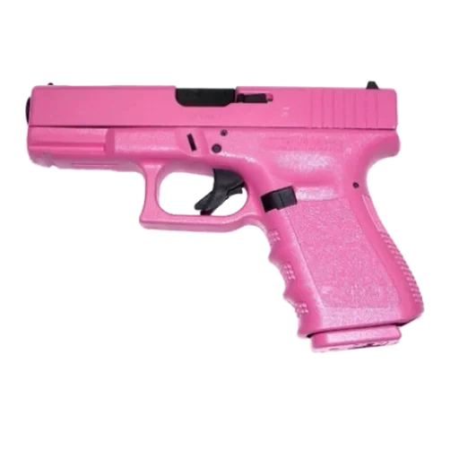 pink glock, pink glock ks, pink glock 17, glock 19 pink, pink gun