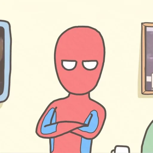 animation, people, spider-man meme, spider-man hero meme