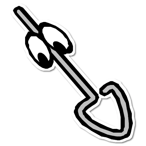 shovel, shovel icon, lighting badge, shovel circuit, shovel coloring