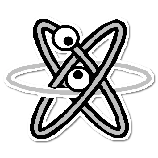 atom symbol, atom icon, icon science, atomic icon, a sign of a peaceful atom