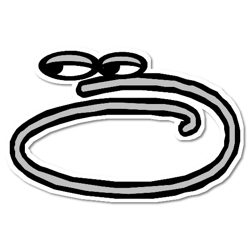 círculo de ícones, emblema de seixo, vetor de tração, ícone de serpente, anel de arco de ícone