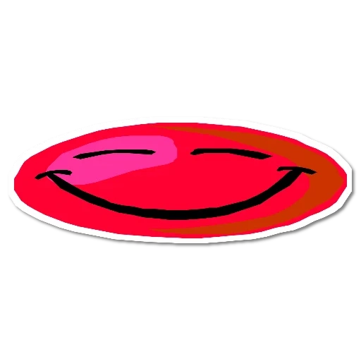 the dark, rote ellipse, transparenter hintergrund, frisbee cartoon modell