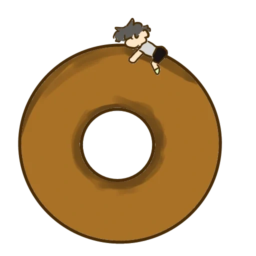 chat, donut, donut, clipart donut, dessin de don