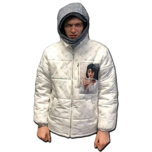 jacke, kurt og buda, jacke mit einer kapuze, sivera jacket art