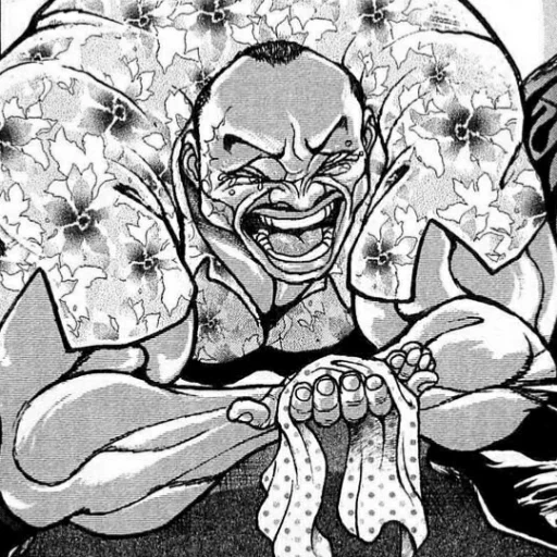 anime, luchador bucky, manga bucky, luchador de sukunee de bucky, luchador manga baki el hijo de un gigante