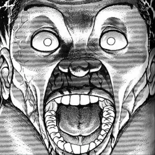 manga, anime, manga lmao, manga yuichiro hanma, jerry tyson kengan asura
