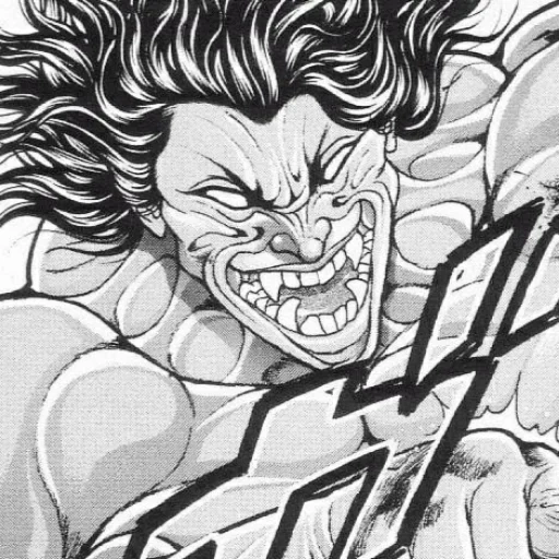 bucky fighter, manga bucky, hanma yujiro, bucky hanma manga, jojo dio manga