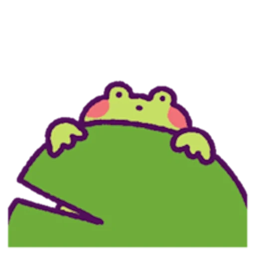 telegram stickers, frog drawing, frog fry, stickers, frog drawing light