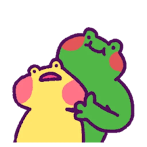 frog drawings lovely, telegram stickers, stickers, suchate sticker, frog drawing