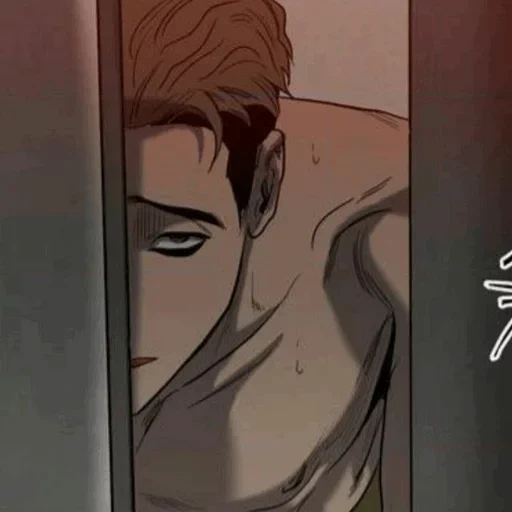 manhua, killing stalking, etude for killing stalkers, killing stalking yang songpei kissed