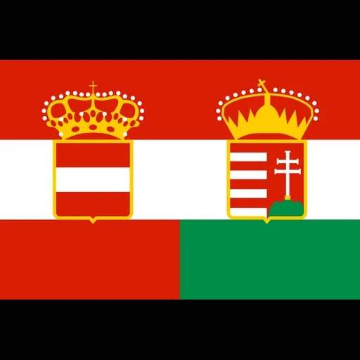 bandeira húngara, bandeira austríaca, império austro-húngaro, bandeira austro-húngara, bandeira austro-húngara 1871